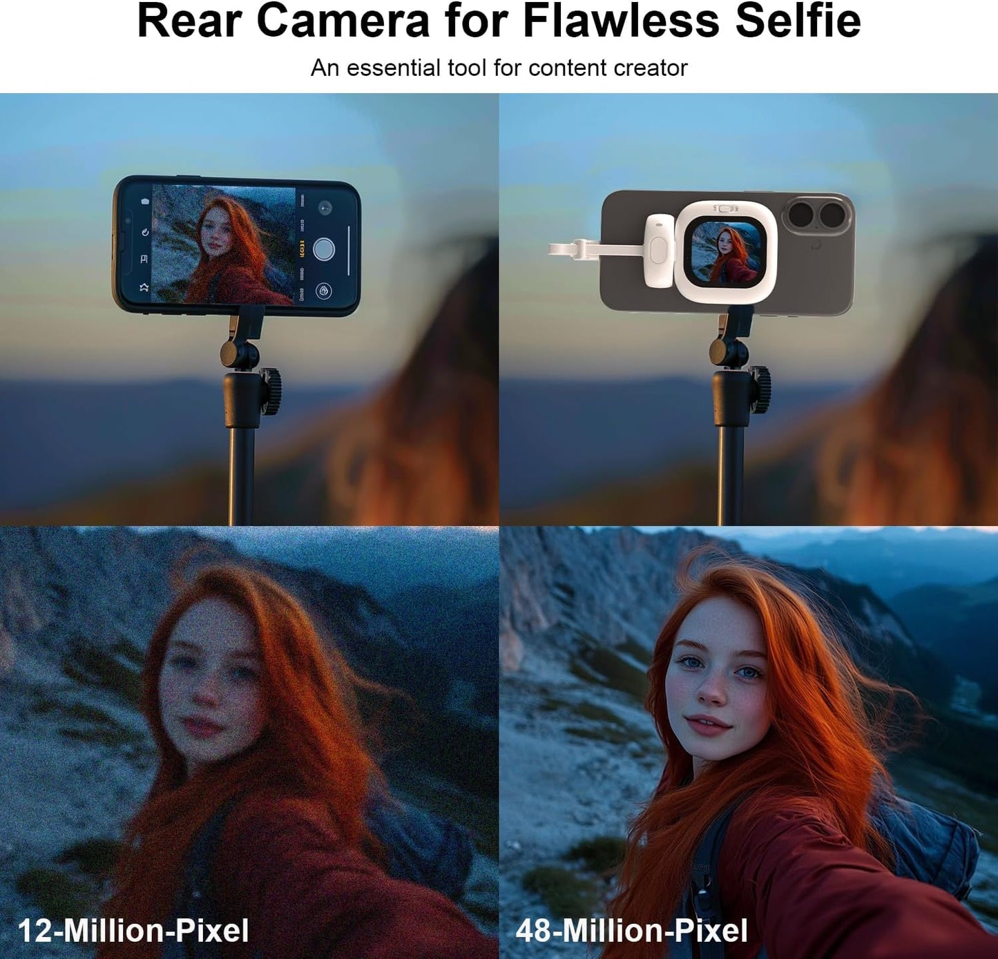 SELFIE SCREEN WITH REMOTE