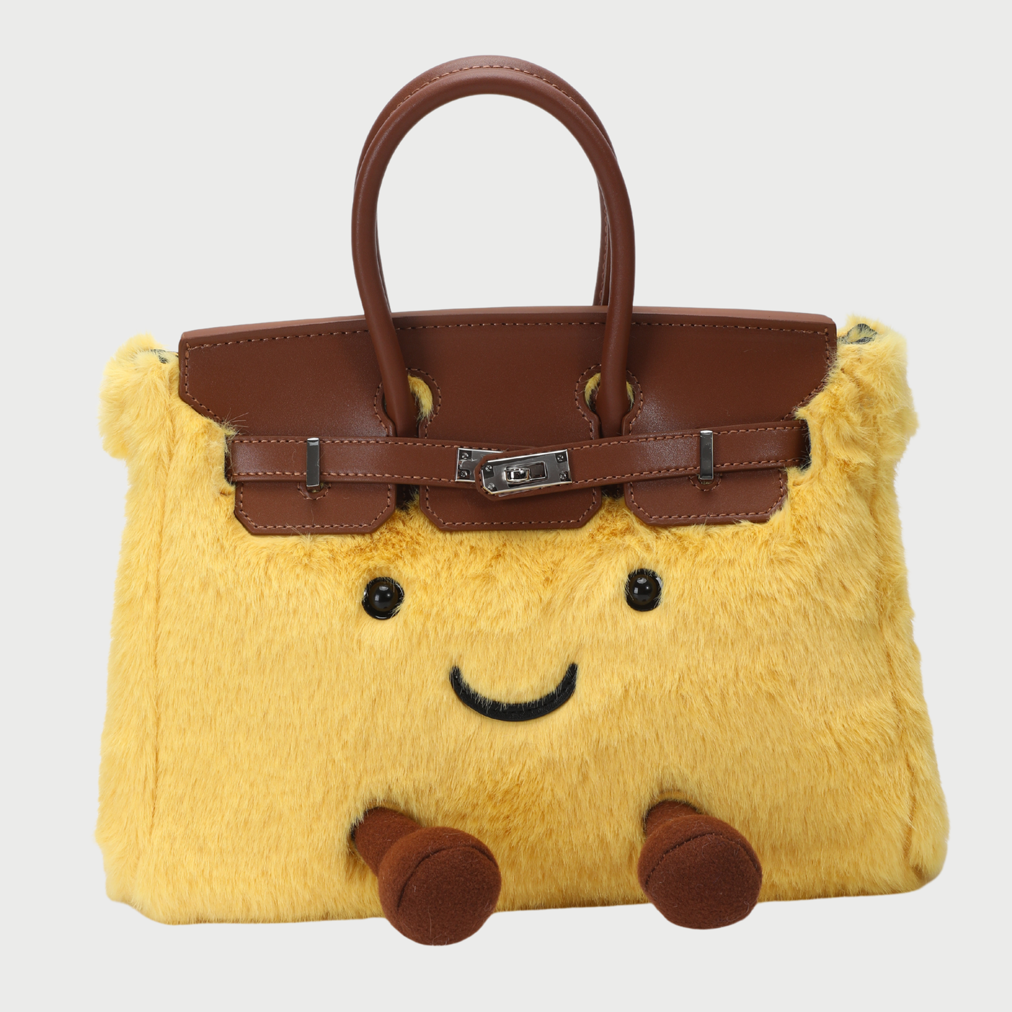 PLUCHE SMILEY BAG