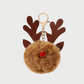 REINDEER POM BAG CHARM