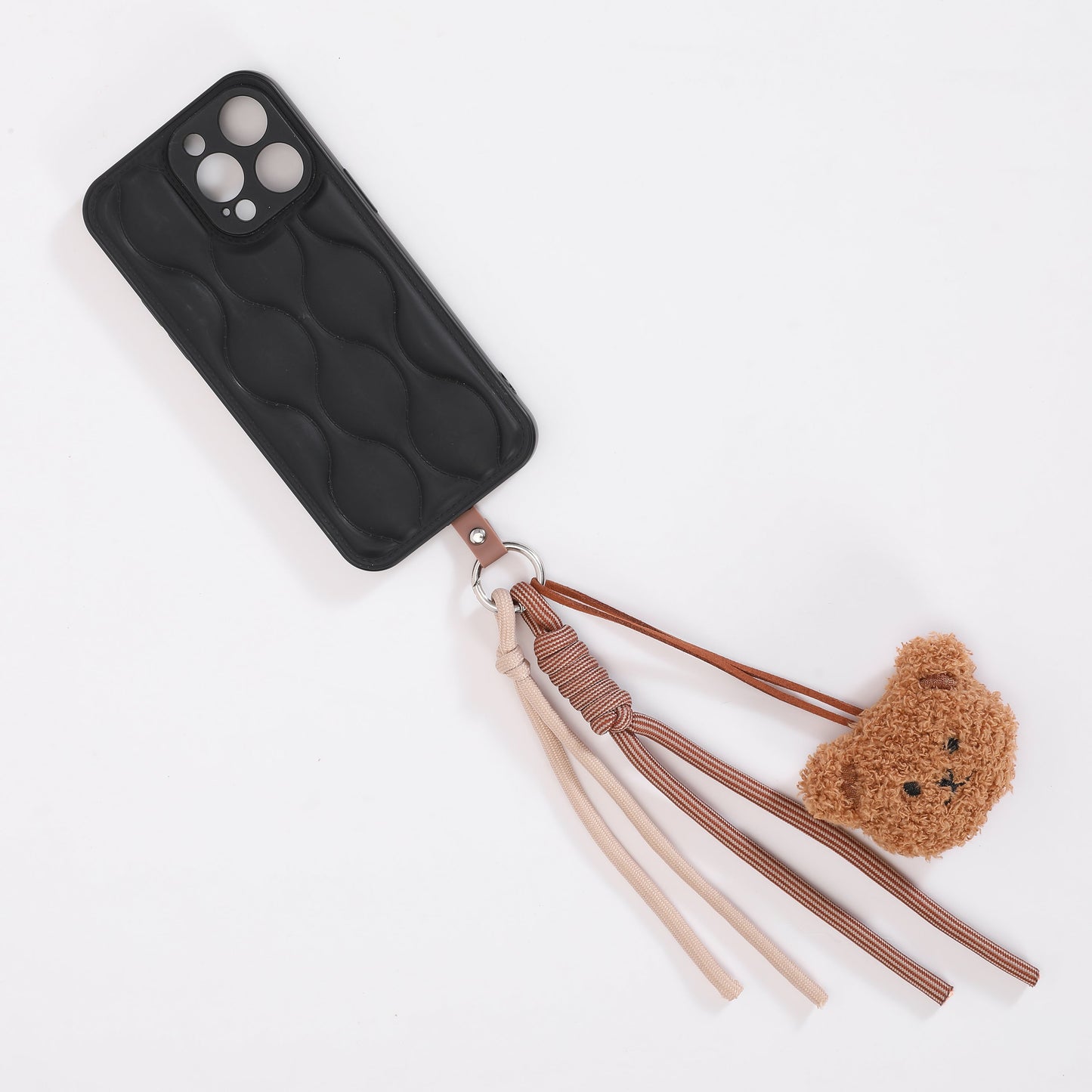 TEDDY PHONECHARM BROWN